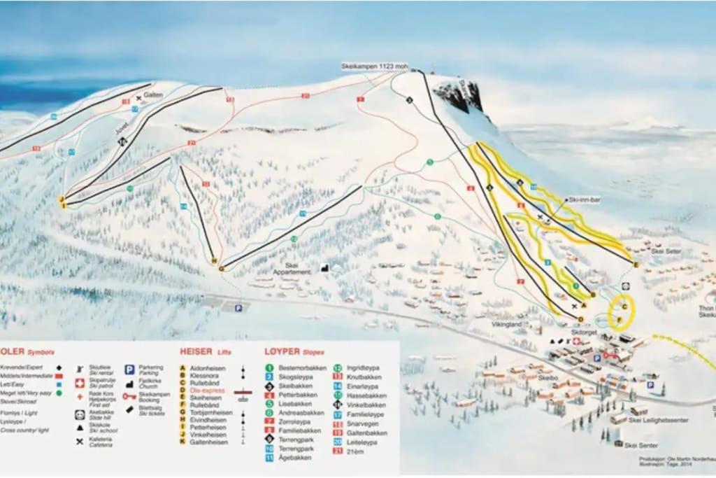 Friends & Family Apartment At Hafjell Alpinlandsby/Oyer Center ภายนอก รูปภาพ